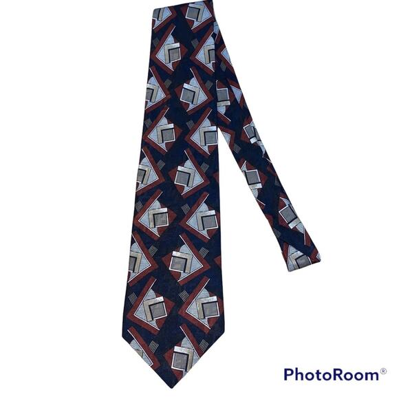 Conte di Milano Silk Patterned Tie - Picture 1 of 6